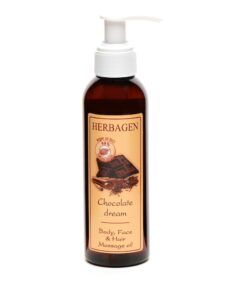 Herbagen Chocolate Face, Body, Hair Massage Oil