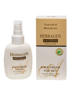 Herbagen Face cream for men with jojoba oil and A&E vitamins