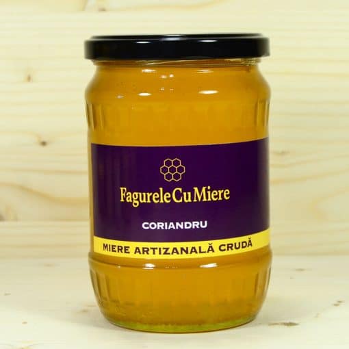 Row Coriander Honey 100% natural, BIO, 750g