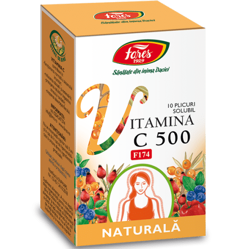 Fares Vitamin C 500 soluble, 10 bags
