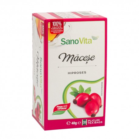 Sano Vita Rosehip Tea 20 bags.