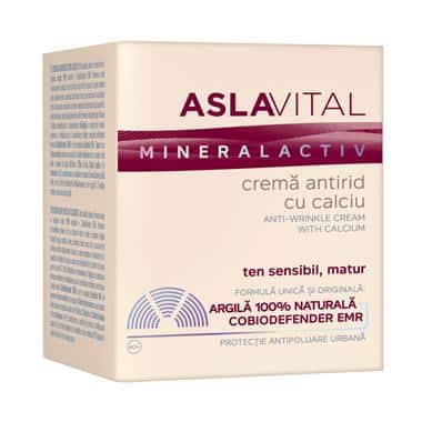 aslavital mineralactiv crema antirid cu calciu