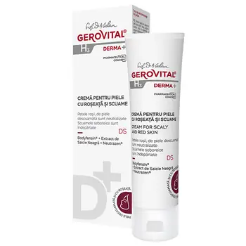 Gerovital H3 Derma+ Hydrating Anti-Couperose Cream SPF 10 - 50 ml.box